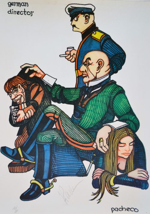 Ferdie Pacheco "German Director" 20"x16"