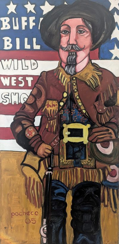 Ferdie Pacheco “Buffalo Bill” 48″x24″