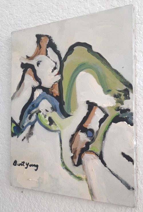 Burt Young "Repose" Original 20"x16" - Image 2