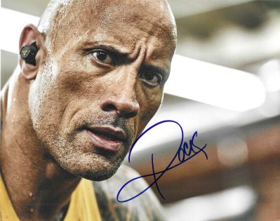 The Rock, Signed 8x10 Photograph