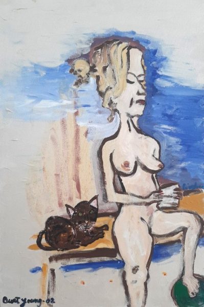 Burt Young "Magic" Original 30"x20"