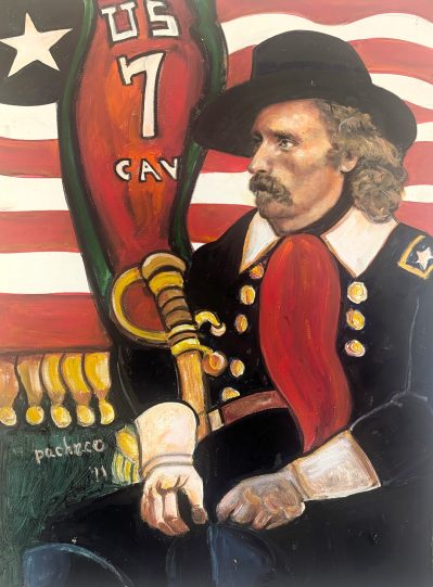 Ferdie Pacheco “Custer” 40″x30″ **Price on Request**